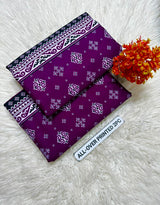 PRINTED FLORAL POLO COTTON 2PC FOR MIDSUMMER SALE UNSTITCHED DRESS