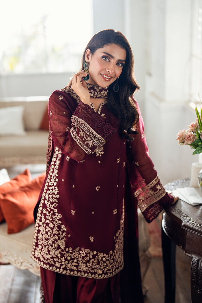 Premium Lawn 3pc Heavy Embroidery with Embroidered chiffon Dupta