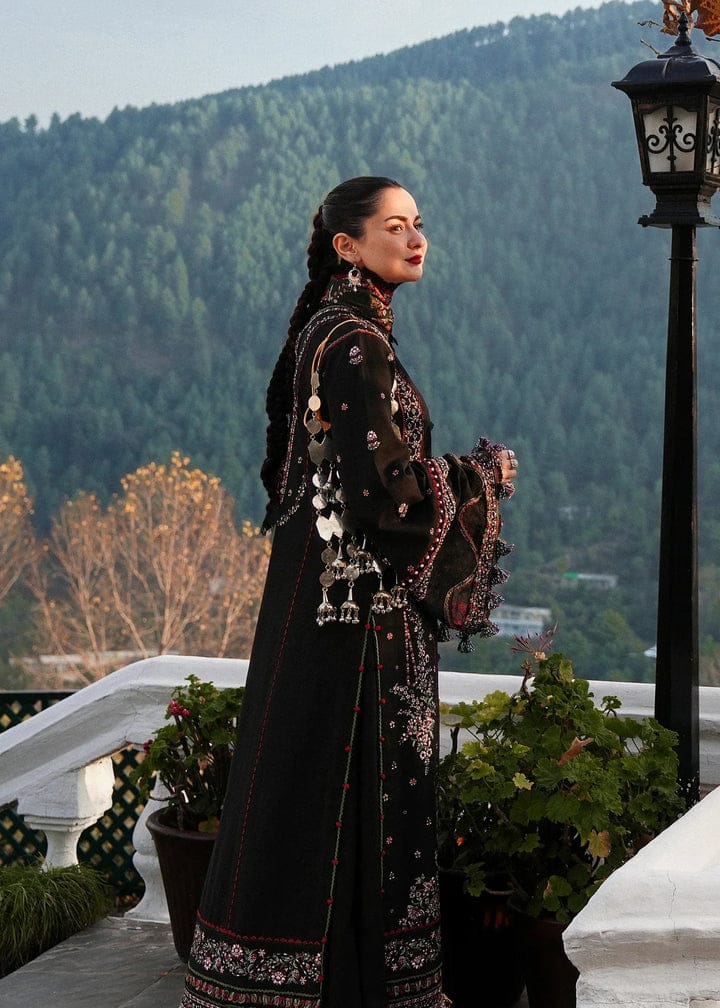 Premium Lawn 3pc Heavy Embroidery with printed Monar Shawl
