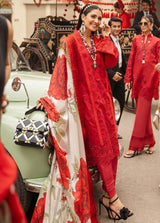 Elegant Dhanak Embroidered suit With Printed Shawl ⭐⭐⭐⭐⭐ 4.9/5 (125 Reviews)