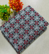 PRINTED FLORAL POLO COTTON 2PC FOR MIDSUMMER SALE UNSTITCHED DRESS