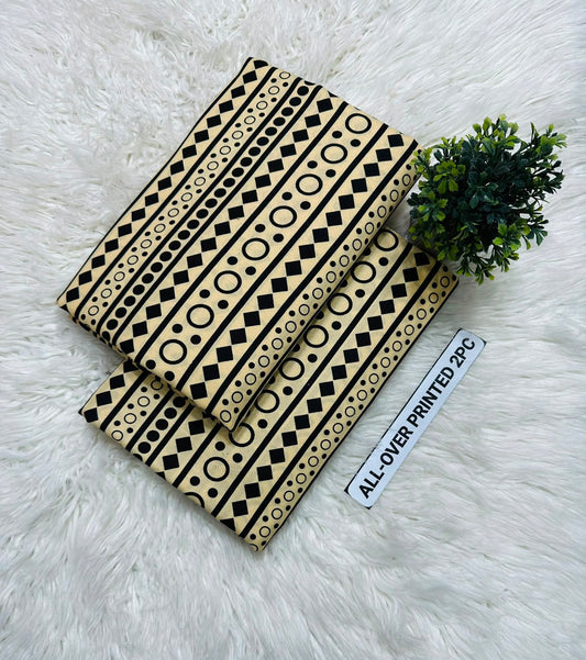 PRINTED POLO COTTON 2PC FOR MIDSUMMER