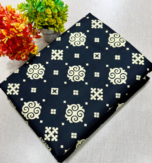 PRINTED POLO COTTON 2PC FOR MIDSUMMER SALE UNSTITCHED DRESS
