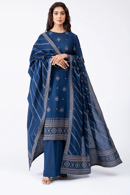 Premium Lawn 3pc Heavy Embroidery with ready to wear Lawn Dupta