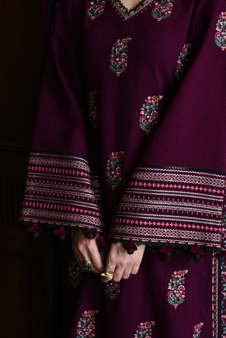 Premium Lawn 3pc Heavy Embroidery with ready to wear Lawn Dupta
