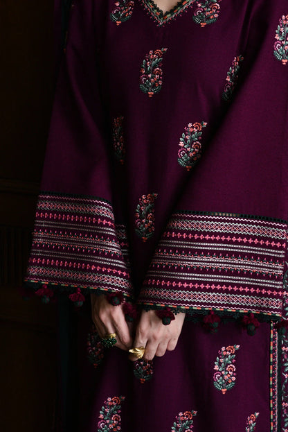 Premium Lawn 3pc Heavy Embroidery with ready to wear Lawn Dupta