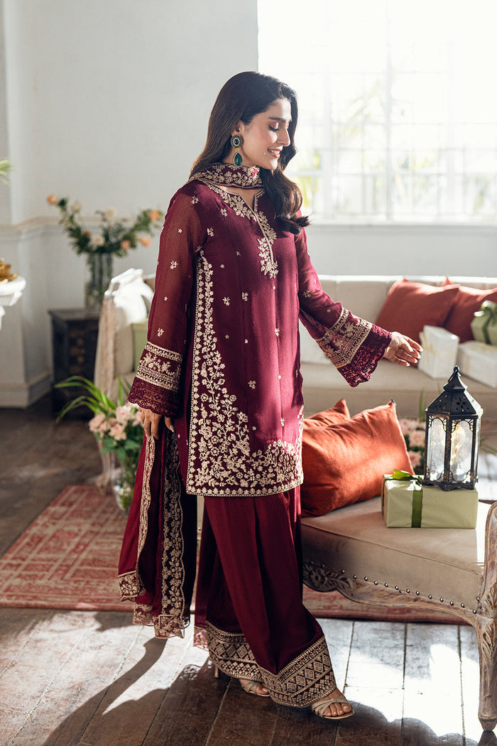 Premium Lawn 3pc Heavy Embroidery with Embroidered chiffon Dupta