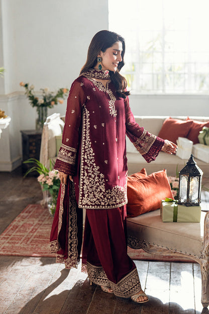 Premium Lawn 3pc Heavy Embroidery with Embroidered chiffon Dupta