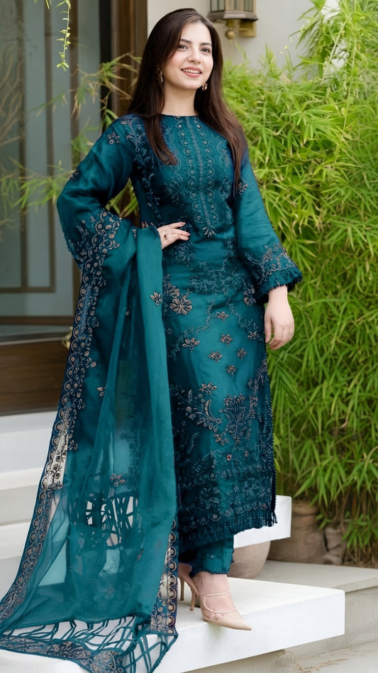 DANANEER WINTER HEAVY 3PC EMBROIDERY ZINC IR-2026
