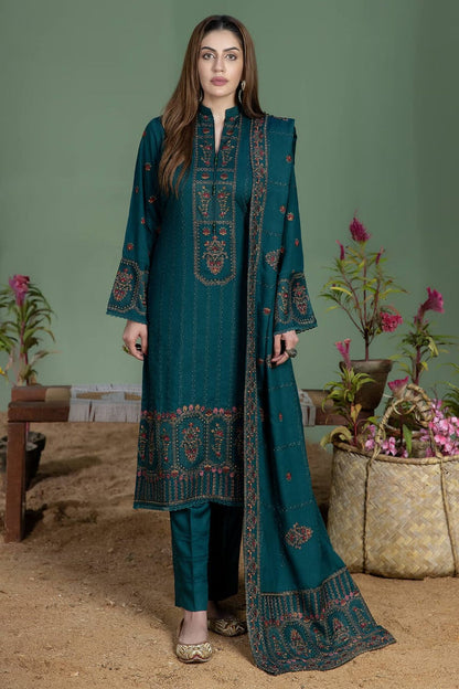 Premium Lawn 3pc Heavy Embroidery with ready to wear lawn Dupta