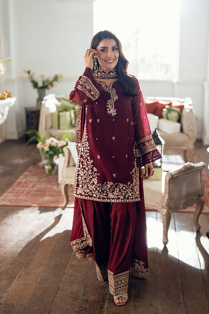 Premium Lawn 3pc Heavy Embroidery with Embroidered chiffon Dupta