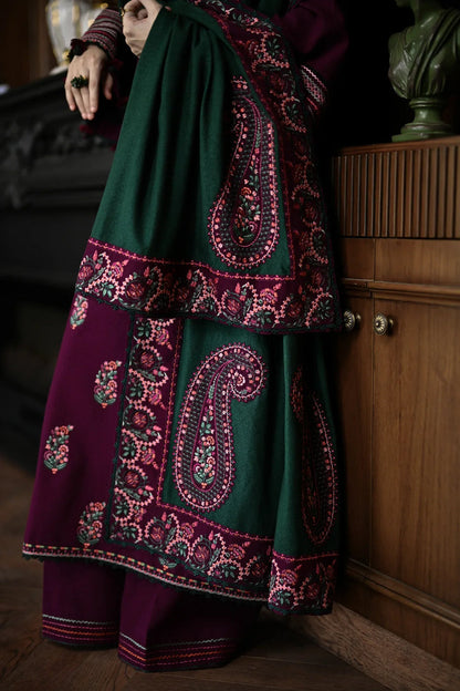 Premium Lawn 3pc Heavy Embroidery with ready to wear Lawn Dupta