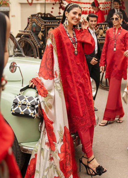 Elegant Dhanak Embroidered suit With Printed Shawl ⭐⭐⭐⭐⭐ 4.9/5 (125 Reviews)