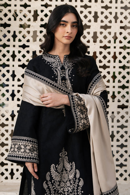 Premium Lawn 3pc Heavy Embroidery with printed Monar Shawl