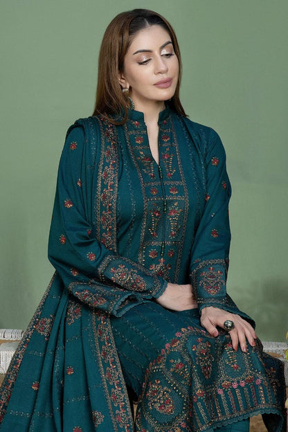 Premium Lawn 3pc Heavy Embroidery with ready to wear lawn Dupta