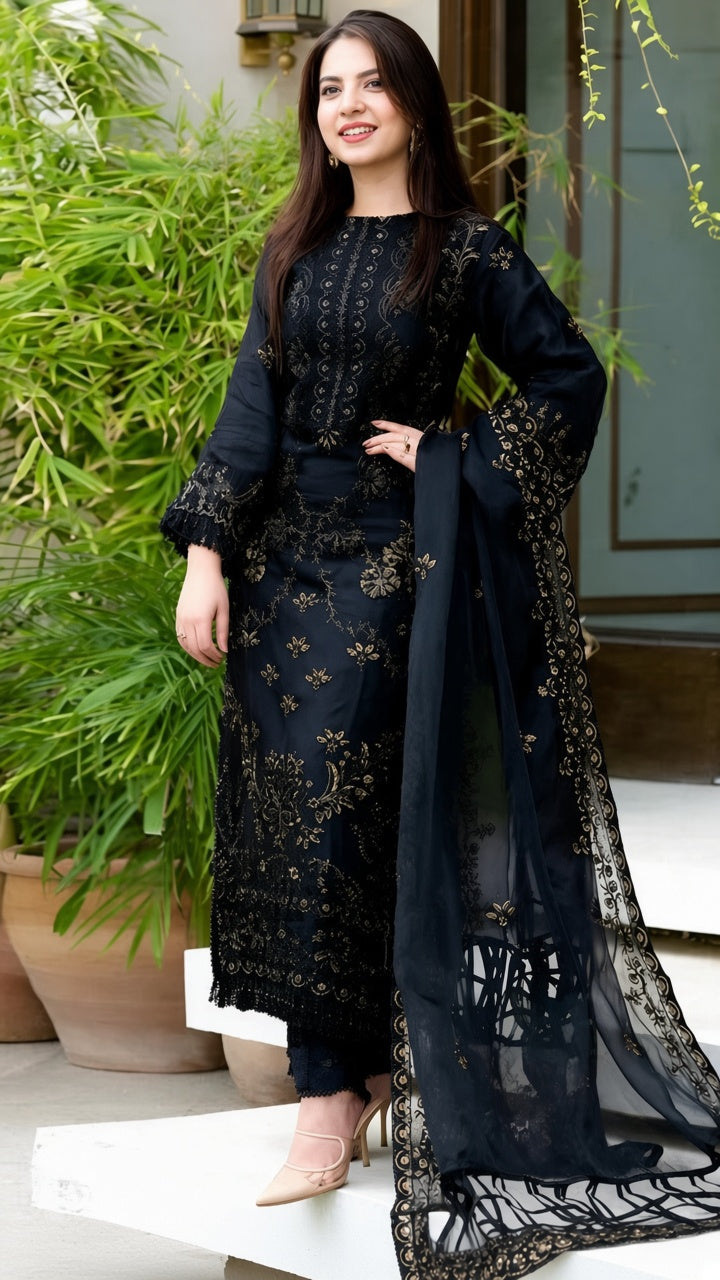 DANANEER WINTER HEAVY 3PC EMBROIDERY IR-/4