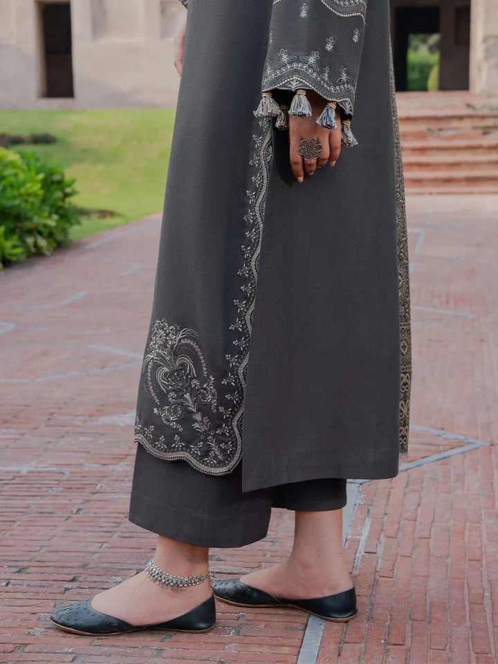Premium Lawn 3pc Heavy Embroidery with printed Monar Shawl