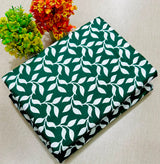 PRINTED POLO COTTON 2PC FOR MIDSUMMER UNSTITCHED DRESS